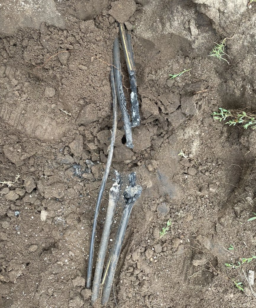 Underground electrical wire locating equipment used by Blackout Electric in Peyton, Colorado